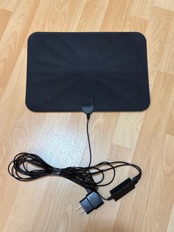 Amplified Indoor Digital HDTV Antenna - 350 Miles Range (4K 1080p Support)