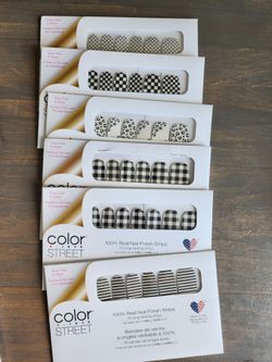 Color Street nail polish strips (55 available)