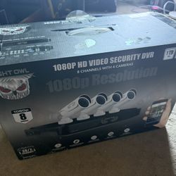 NEW Night Owl 8-Channel 4 Cameras 1080p DVR Security Surveillance System