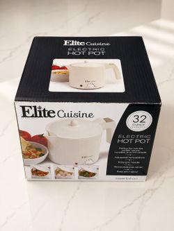 Elite Cuisine 32 oz Electric Hot Pot – New in Box