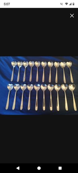Heart shaped spoons 2 for $5