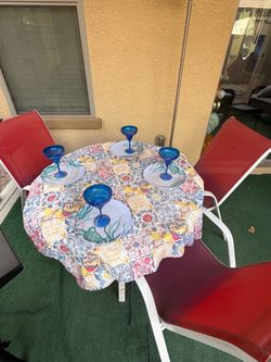 Free table and chairs