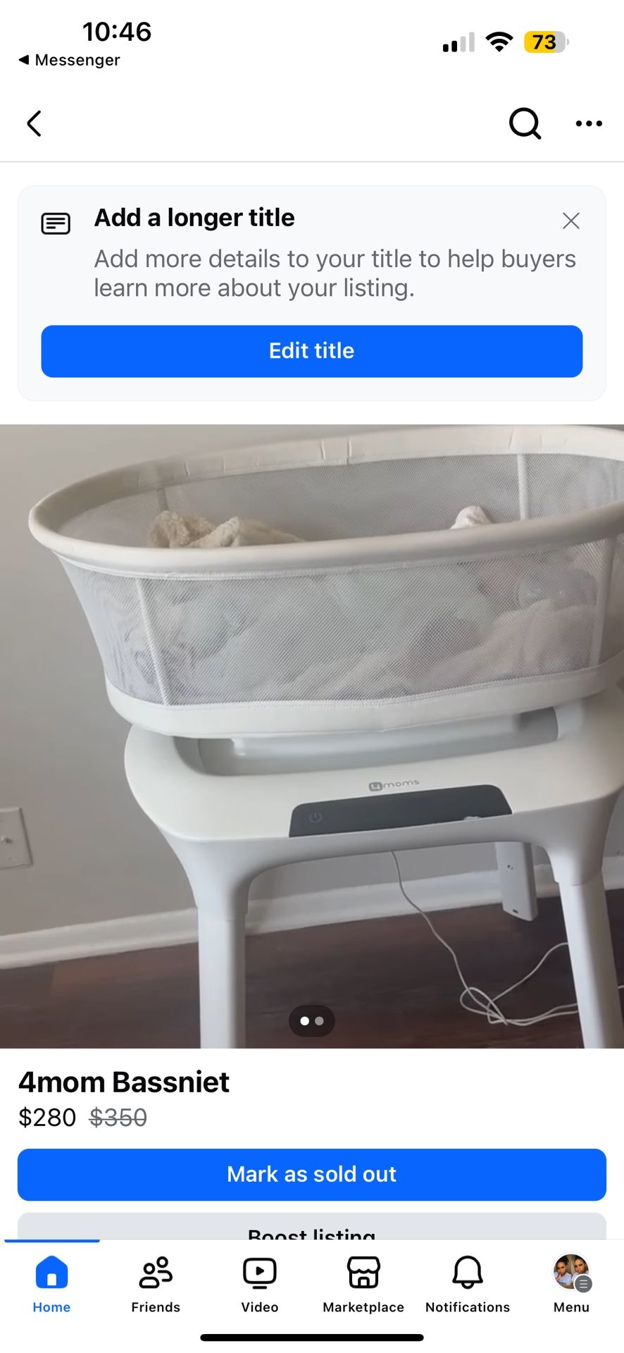4mom Bassinet