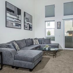 Grey Sectional Couch