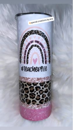 Personalized Teacher Tumbler Cup 🍎🎁 Thanks for placing your orders