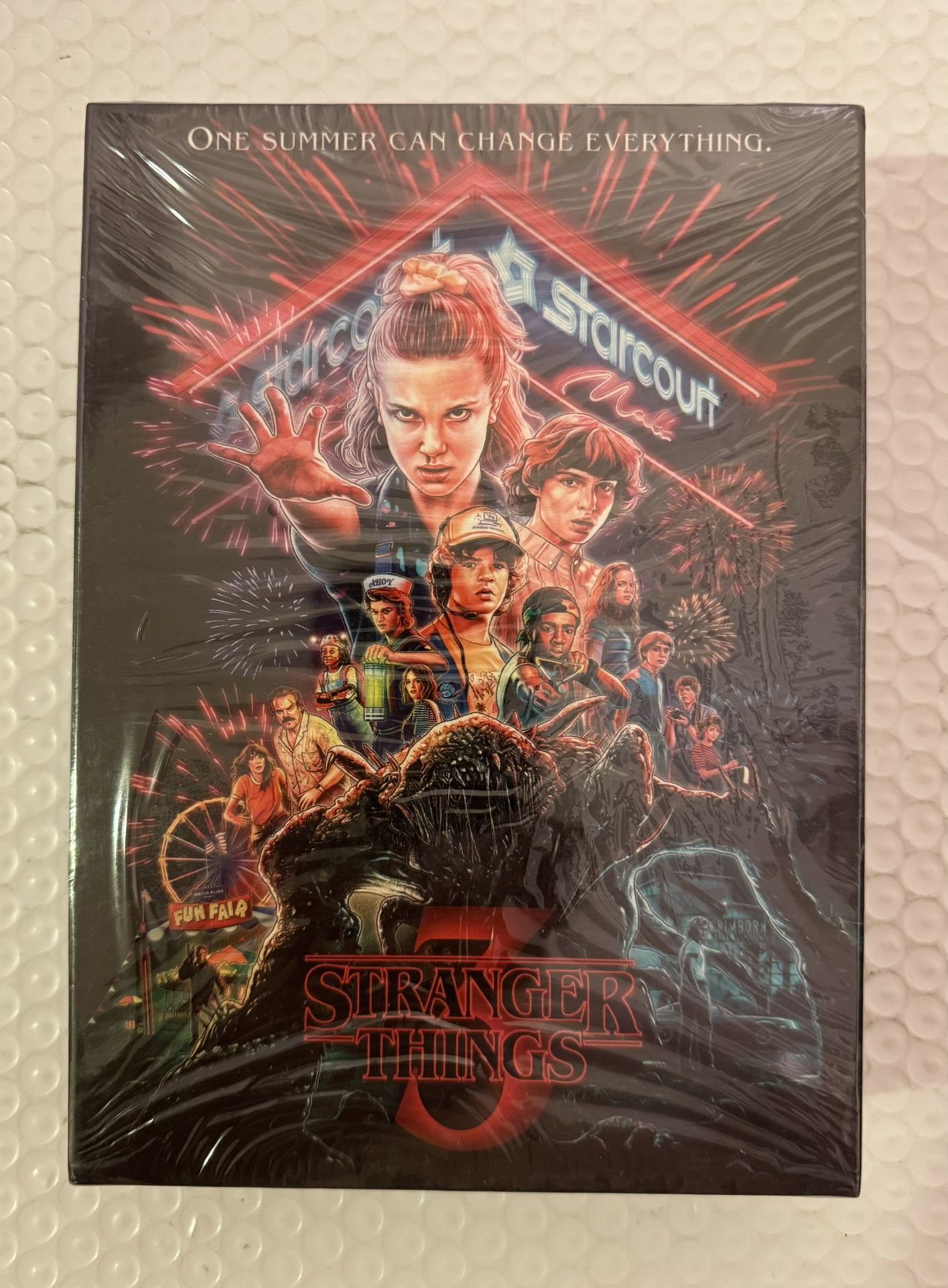 Stranger Things Season 1,2,3 DVDs , Brand, New, And Sealed
