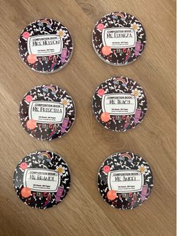 Teacher appreciation coasters