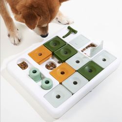 Barkwhiz Dog Puzzle Toy 3 Levels, Dog Interactive Toys, Mental Stimulating For Boredom And Smart Dogs, Treat Puzzle For All Breeds Dog