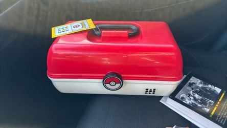 Pokemon x Target Caboodles Case Red/White