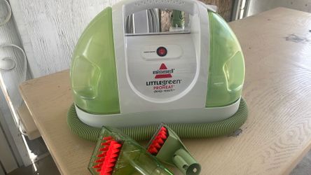 Bissell light green preheat Deep reach