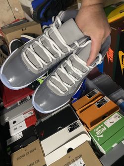 Jordan 11 Cool Grey Sz 9 DS