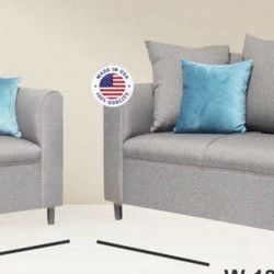 Grey Color Sofa Set((