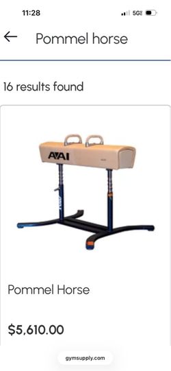 American Athletics Inc Pommel horse