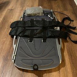 Care Rehab Home Lumbar Traction Device w/ Pump Pillow  and Travel Case