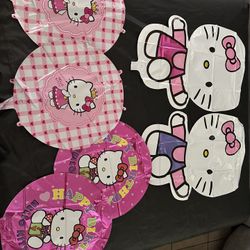 New hello Kitty birthday party decoration supply balloons