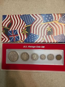 US vintage Silver Coin Set