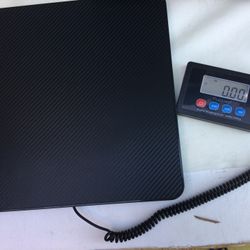 Fuzion Shipping Scale, 440LB x 10g High Accuracy Postal PS4B, Black
