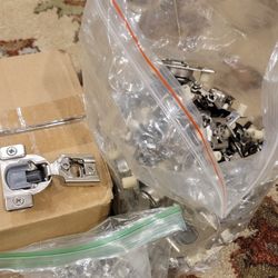 1/2" Overlay Soft Close Hinges (50 Total)