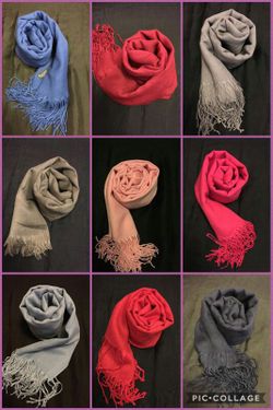 Manadel , long scarf . مناديل