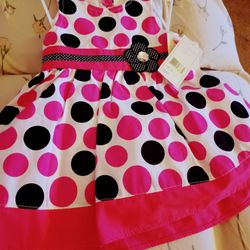 Brand New Baby Girls 12-months Sleeveless Set