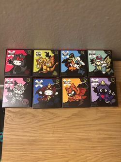 Sanrio x Godzilla Complete Set of 8 Blind Boxes