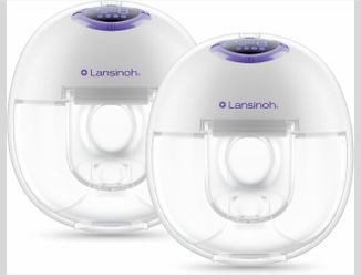 Lansinoh Discreet Duo Wearable Breast Pump