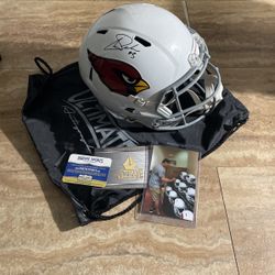 Carson Palmer Autographed Helmet