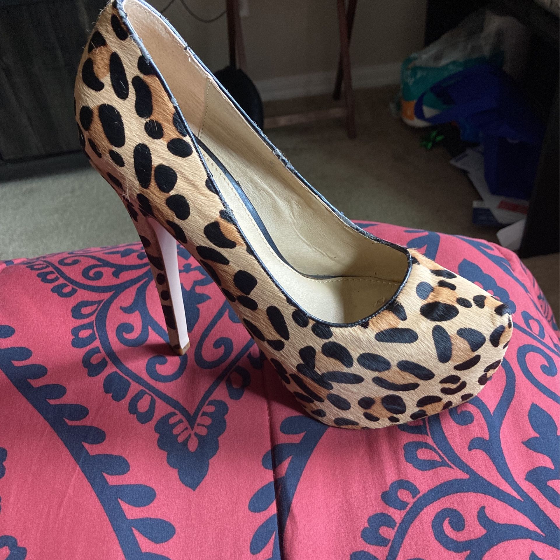 Steve Madden Leopard Heels