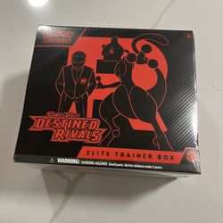 Sealed Pokemon Destined Rivals ETB 