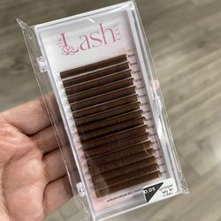 Brown Easy Fans Lash Extensions Trays