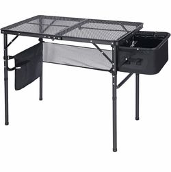 Portable grill table