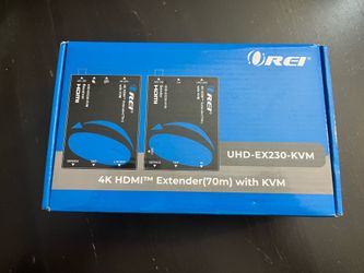 4K HDMI Extender Over KVM & HDMI Loop-Out 4K@60Hz Up To 230 Ft (UHD-EX230-KVM)