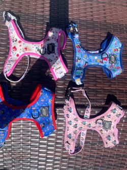 Sassy Woof Dog Harnesses – Size Medium (Set of 4)