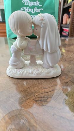 Precious Moment Sealed with a Kiss
