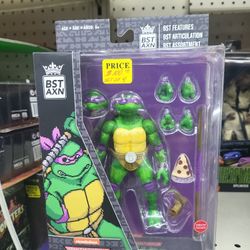 BST-AXN TMNT SET OF 4 Action Figures Game Stop Exclusive