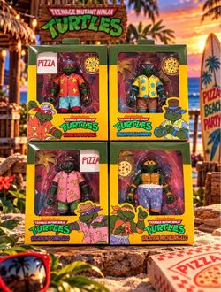 Neca TMNT vacation set