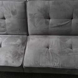 Grey futons 