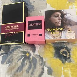 Women Perfumes All 3 For $100 