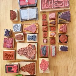 Christmas Rubber Stamps (Take It All $10)