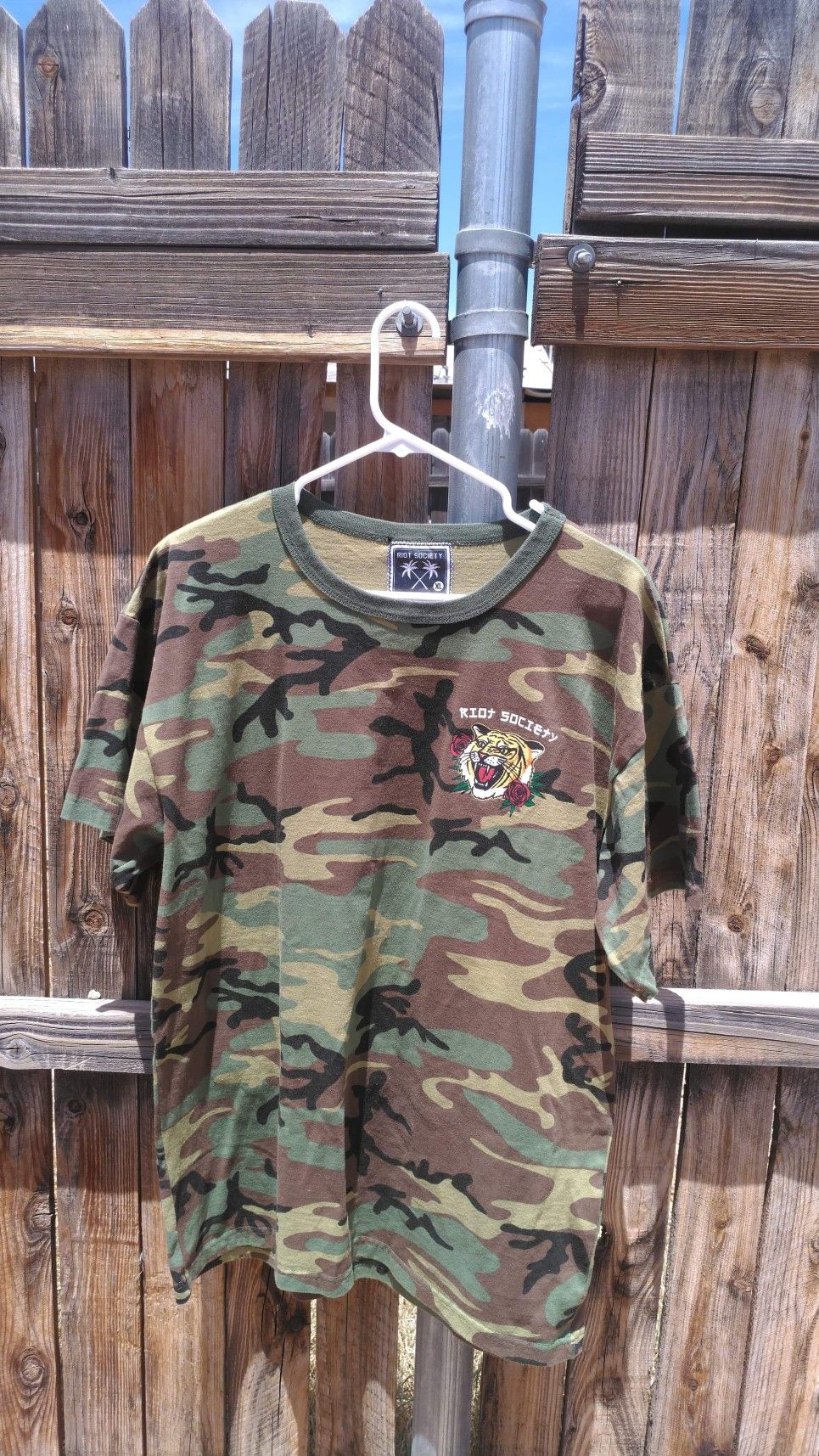 Riot Society Camo T-Shirt