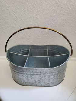 Better Homes & Gardens galvanized caddy