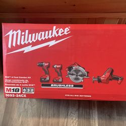 Milwaukee  4 Tools combo lot