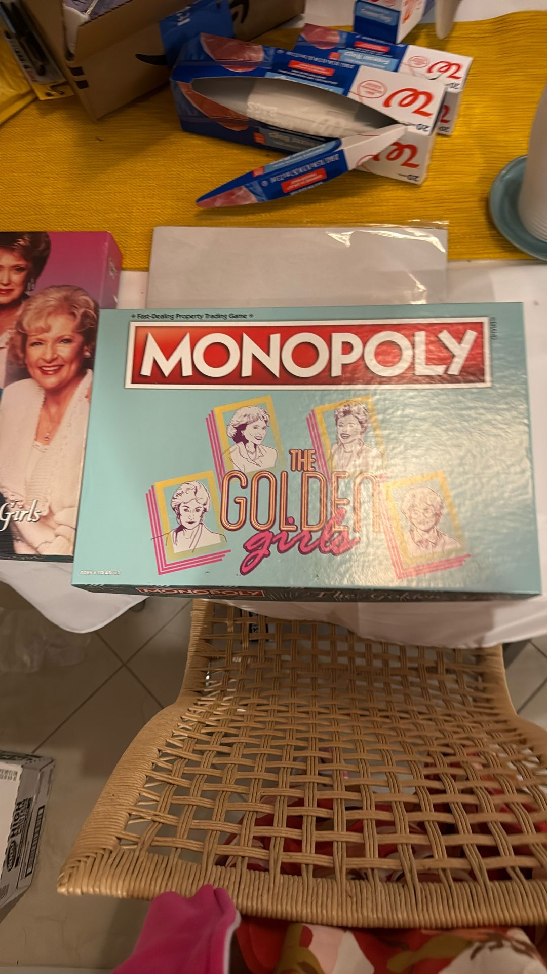 Golden Girls monopoly And Puzzle