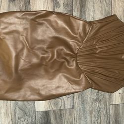 Leather Dress