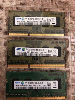 Ram 3 x 2GB
