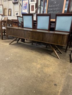 MCM Style Media Stand Console Mid Century Modern