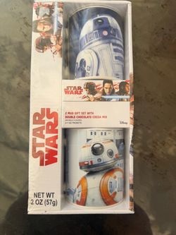 Star Wars 2-Mug Gift Set – Brand New Mugs, Collectible Gift