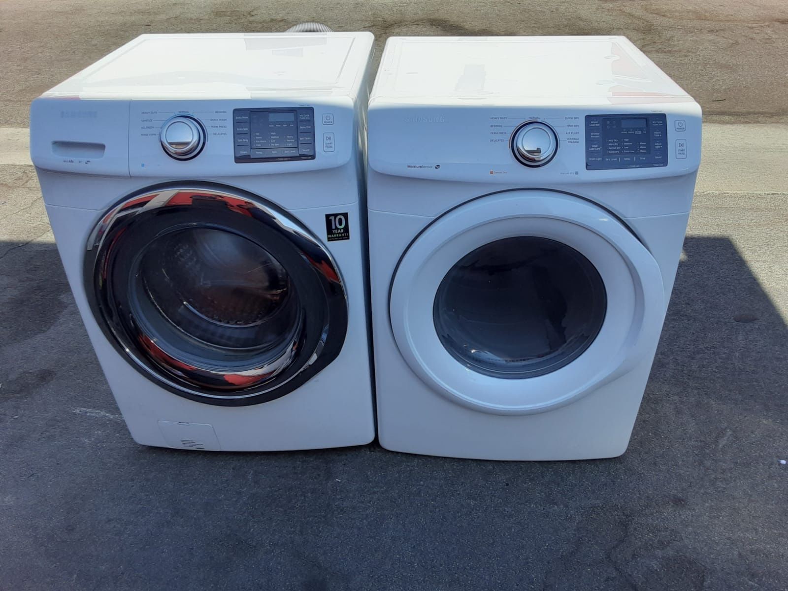 Samsung washer and dryer