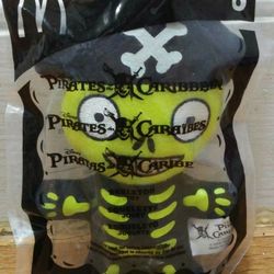 Pirates Of The Caribbean Skeleton Toy #6 2006 McDonald's Happy Meal Sealed. Message me anytime if interested will send more pictures or videos thank y