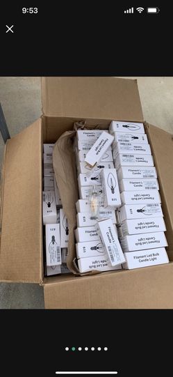 Filament LED candle / chandelier Light Bulbs 